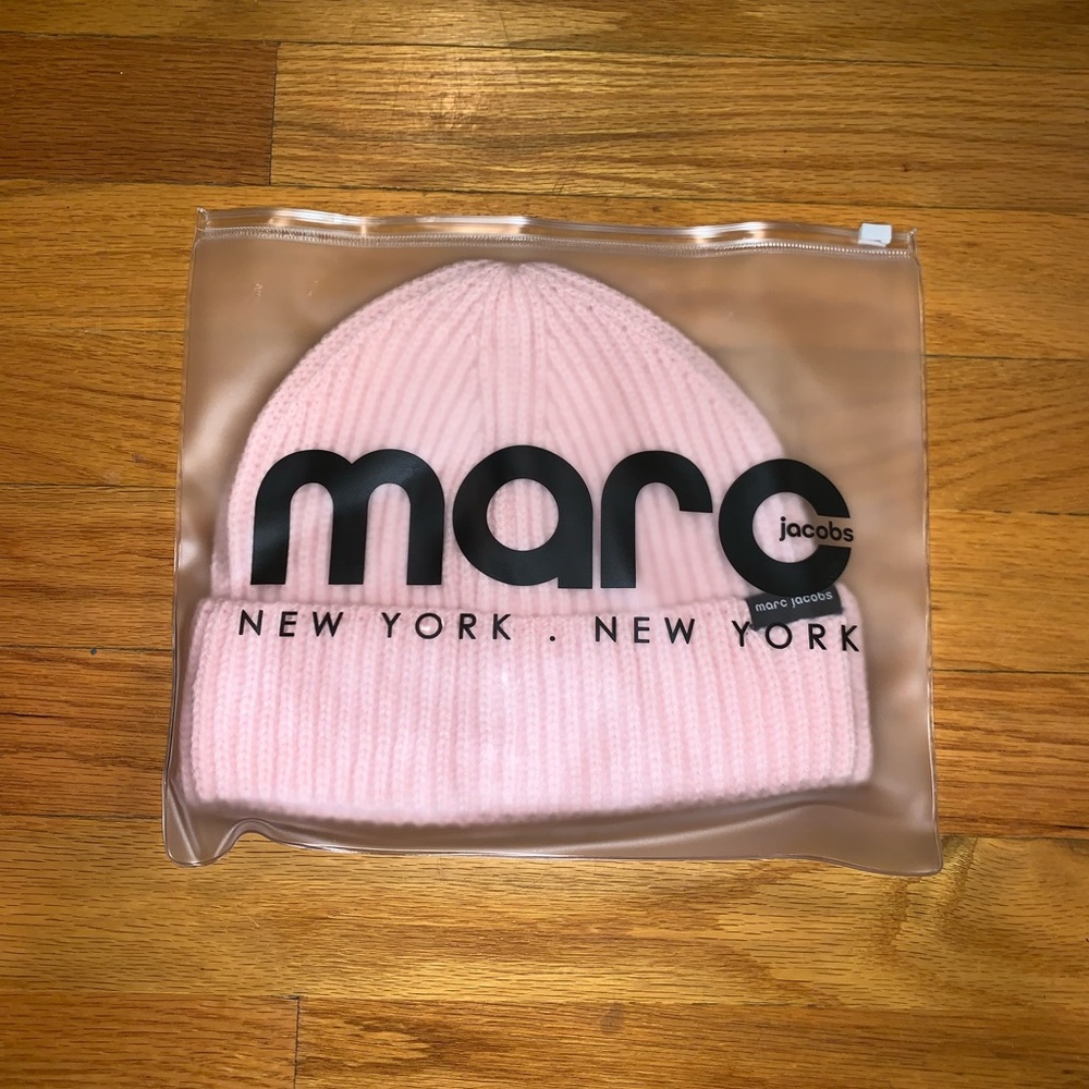 Marc Jacobs Pink Beanie